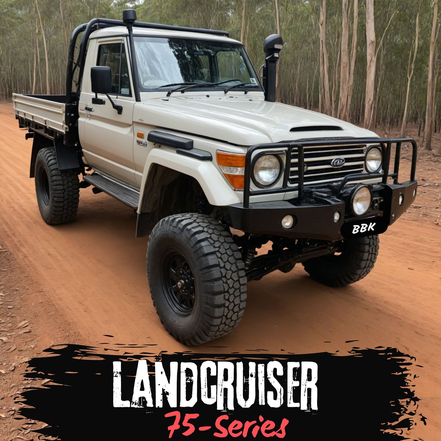 Toyota Landcruiser 75 series Body lift kit