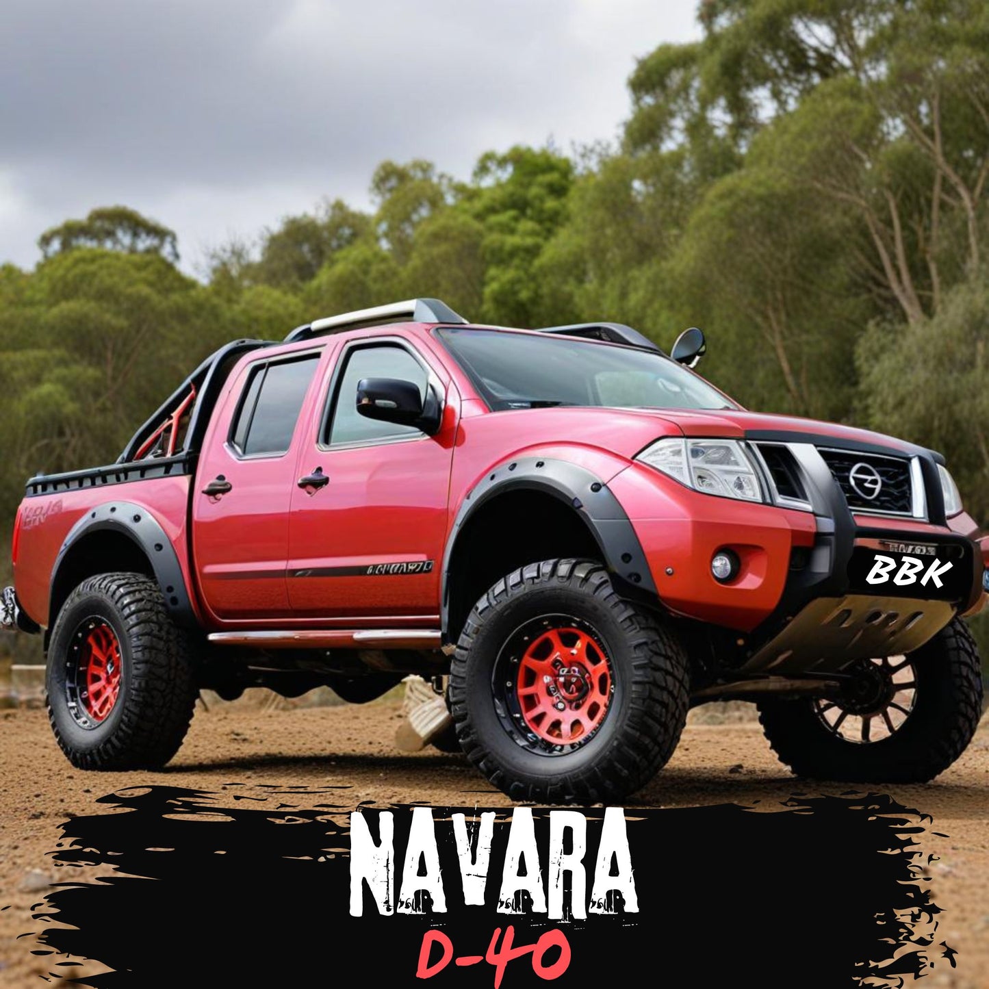 Nissan D40 Navara Body Lift Kit