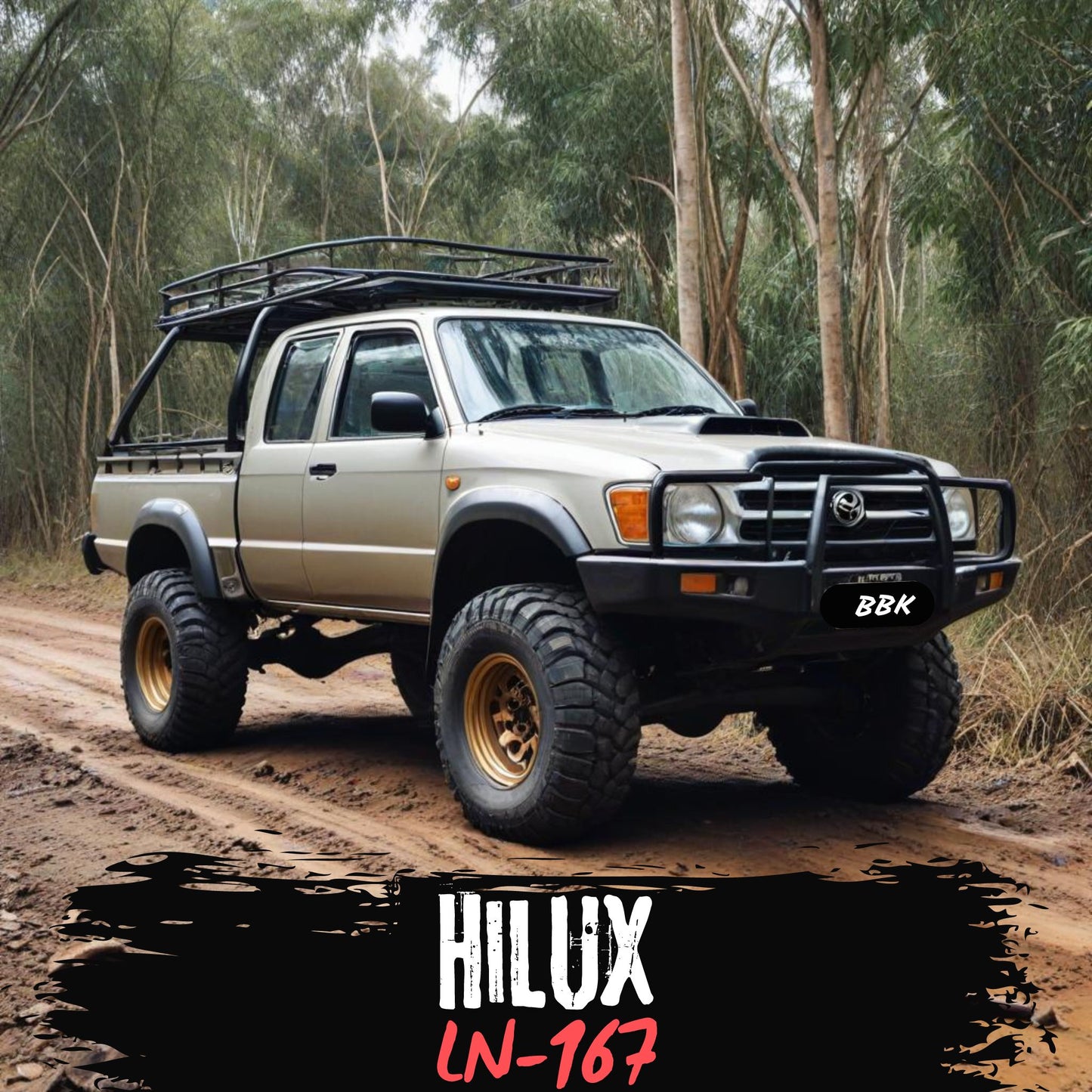 Toyota Hilux LN167 Body Lift Kit