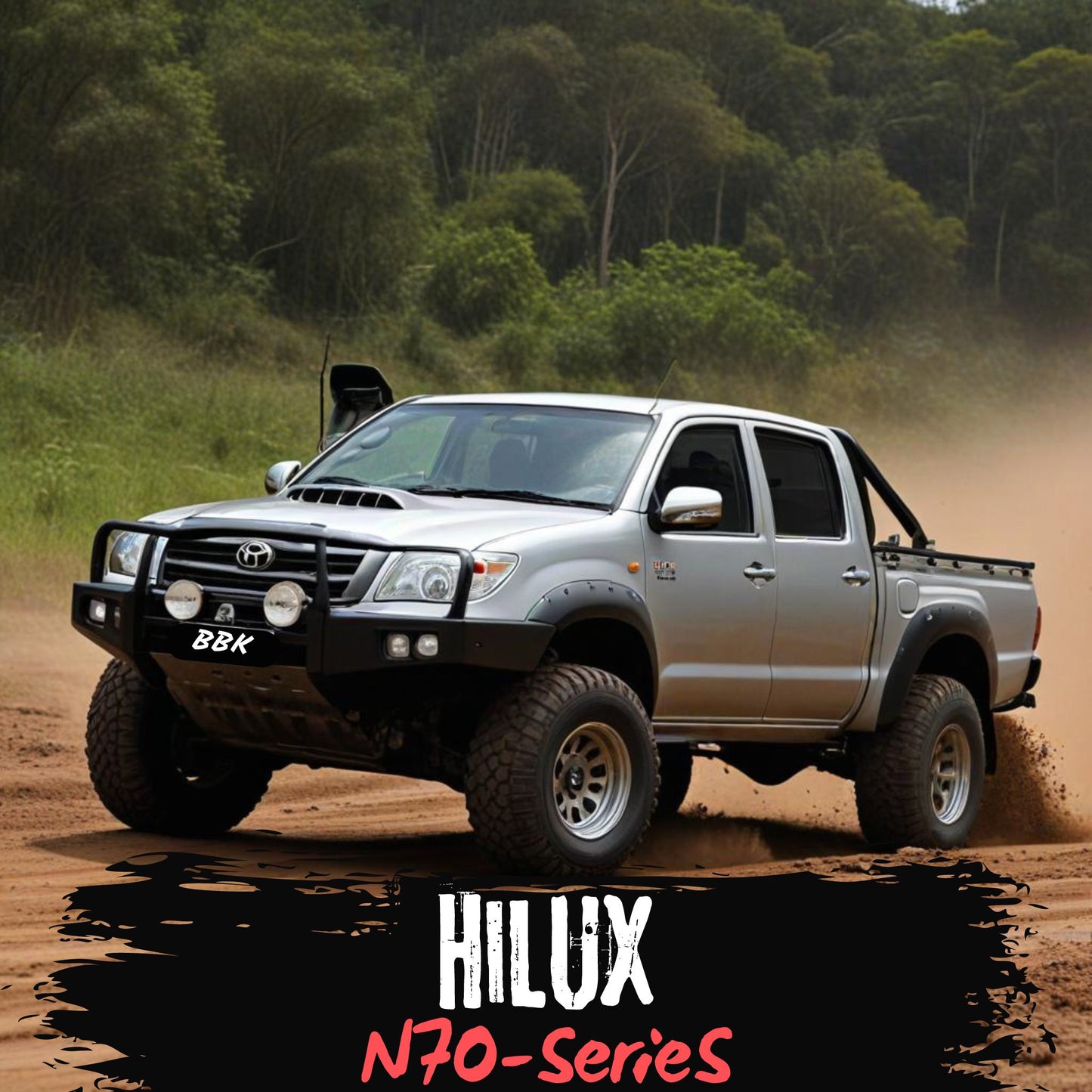 N70 Toyota Hilux Body Lift Kit